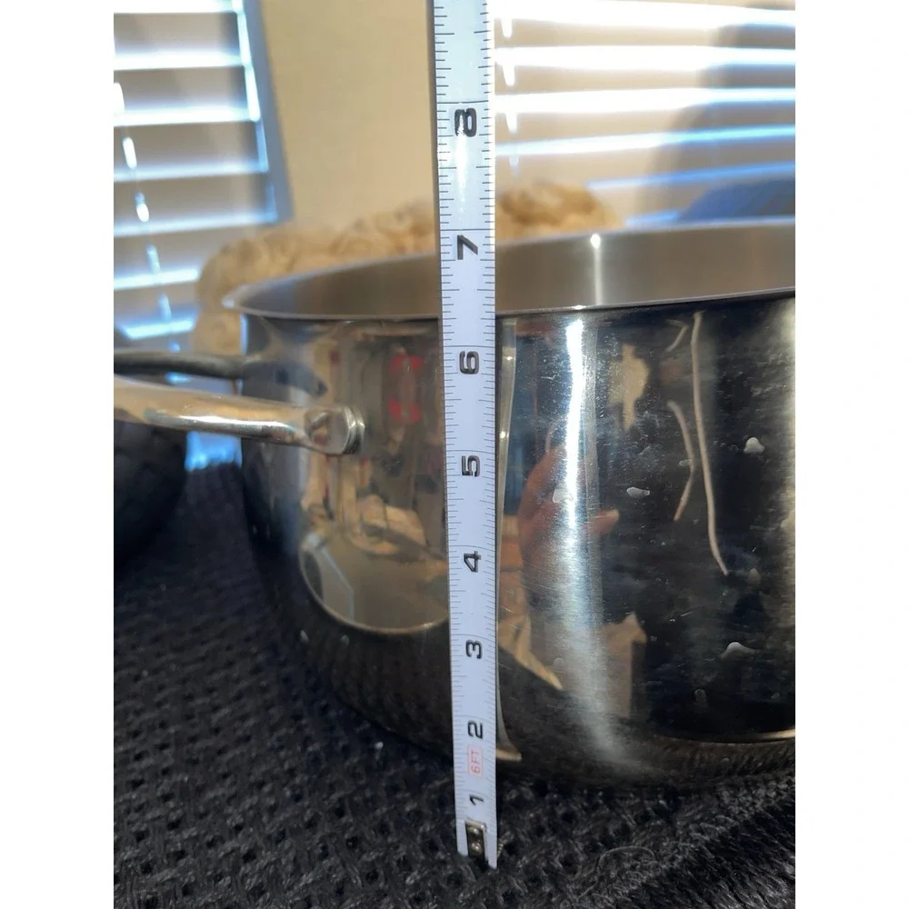 SCHULTE-UFER Premium Quality Stainless‎ Steel Qt 2110~ Soup Pot with Lid